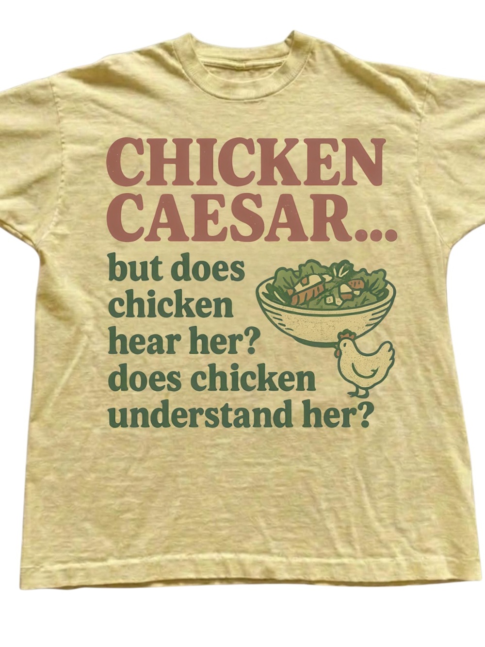 Gildan Daisy "Chicken Caesar" Graphic Tee
